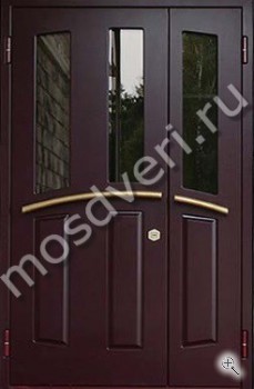 Металлическая входная дверь для загородного дома МДД-1117 - купить от производителя Мосдвери Металлическая входная дверь для загородного дома МДД-1117