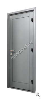 Дверь входная серая в оттенке графит СДД-019 - купить от производителя Мосдвери Дверь входная серая в оттенке графит СДД-019